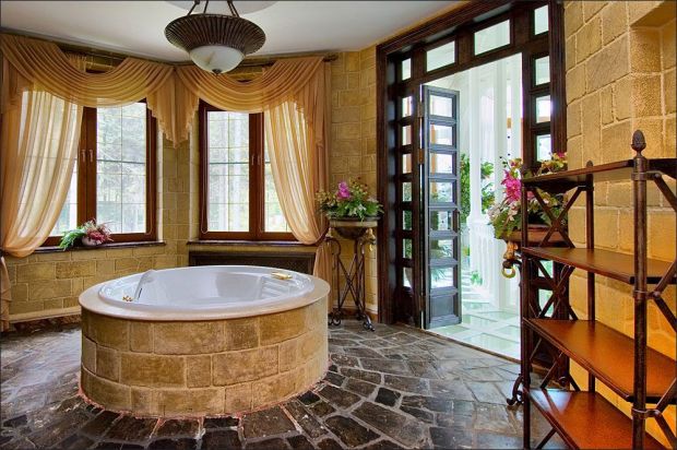 Каменная отделка фасада