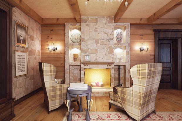 Интерьер - шале