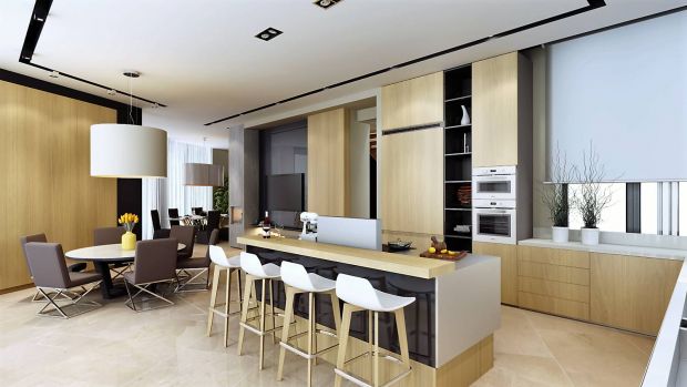 Изысканный интерьер кухни