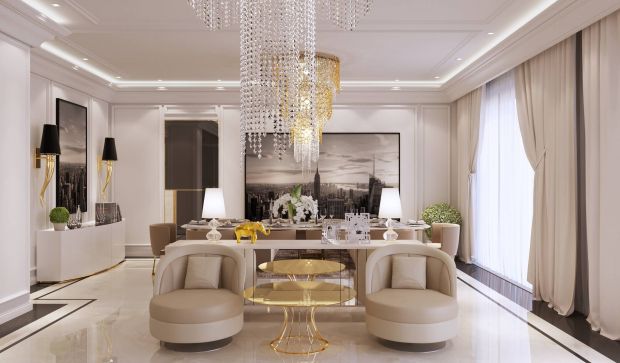 Цветовая гамма неповторимого интерьера