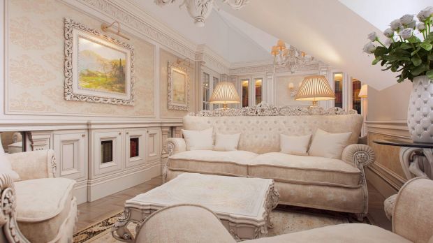 Французский дизайн интерьера дома