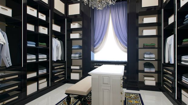 Мужская гардеробная