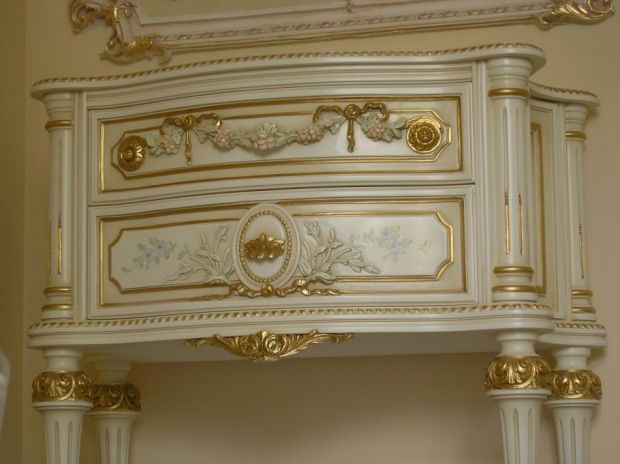 Ремонт с отделкой золотом