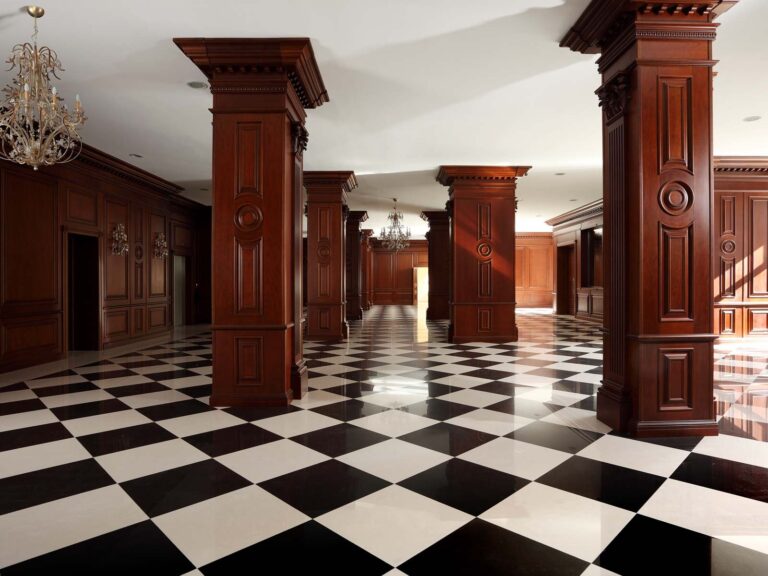 Фото оформления вестибюля в офисе