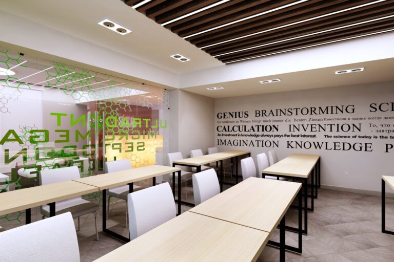 Дизайн-проект интерьера учебного помещения в современном офисе