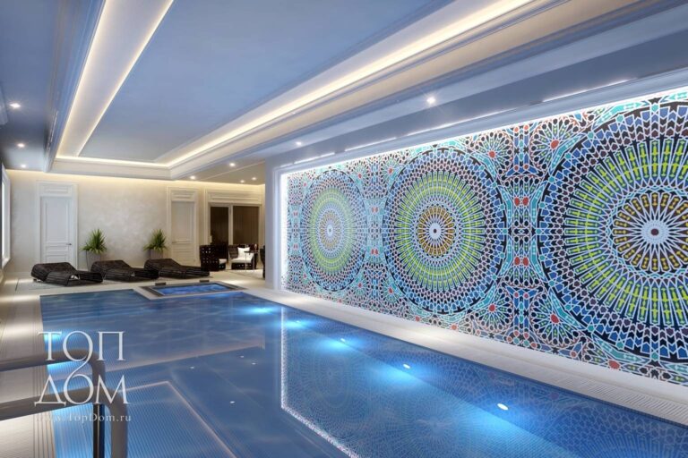 Фото дизайна бассейна загородного дома