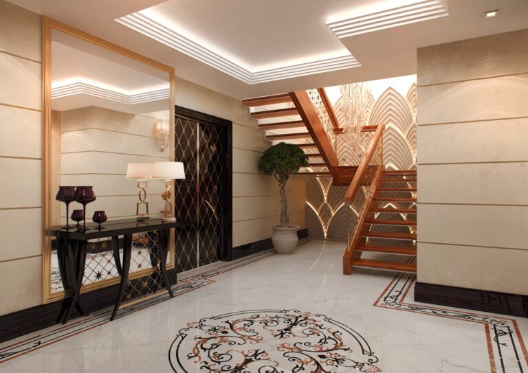 Фото просторной прихожей