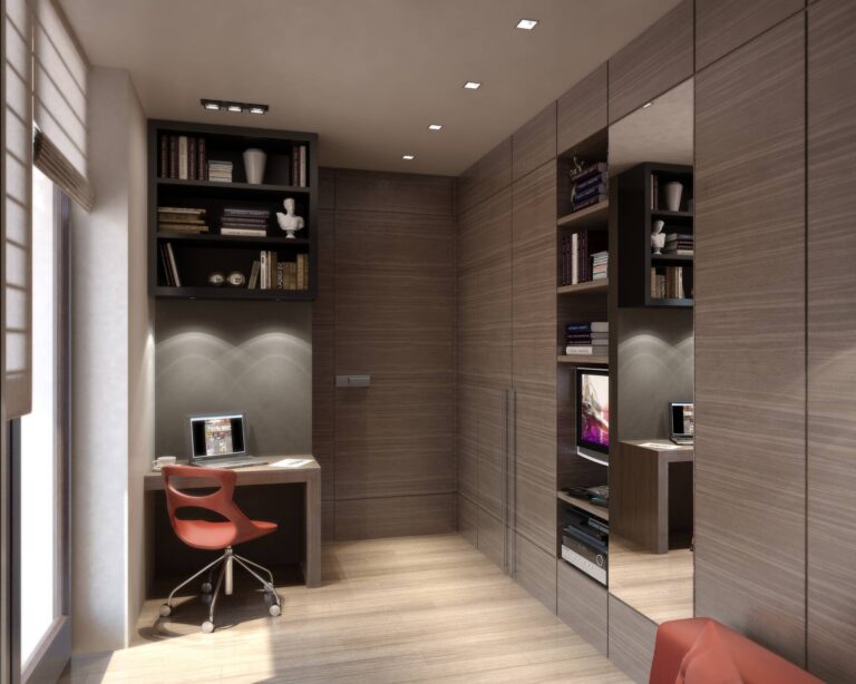 Фото дизайна небольшой детской комнаты в бежевых оттенках