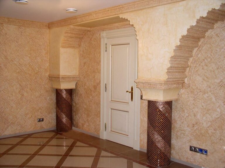 Фигурные арки в оформлении стен после ремонта