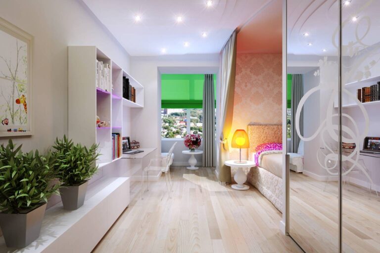 Уютный дизайн детской для девочки