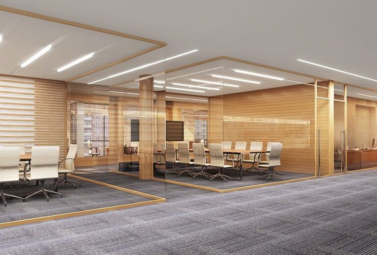 Офис в стиле хай-тек – оформление рабочих зон