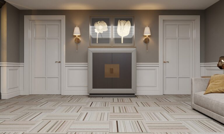 Оформление стены цокольного этажа