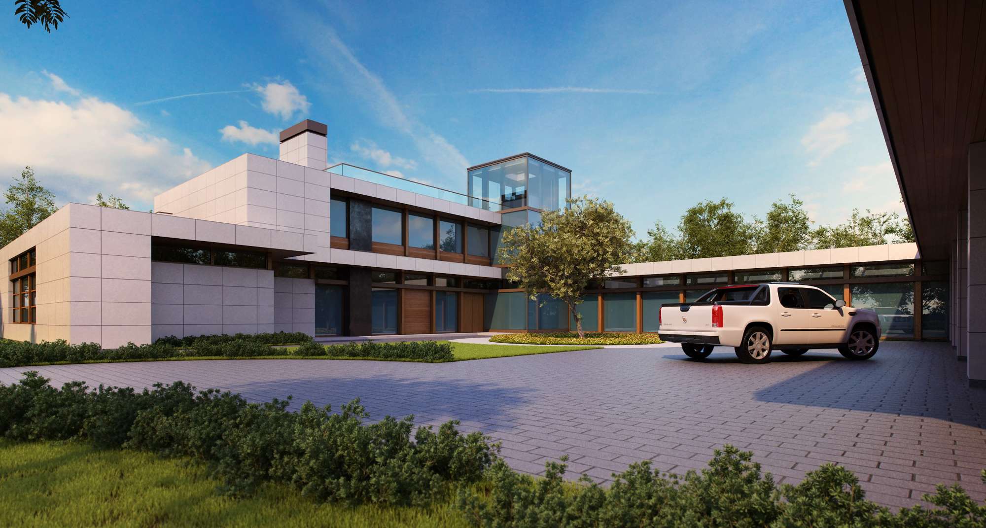 Современные фасады одноэтажного дома