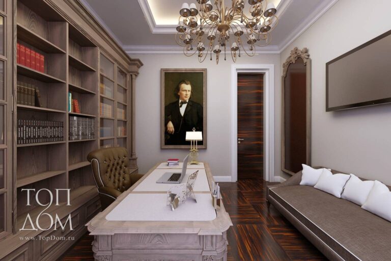 Фото интерьера рабочего кабинета