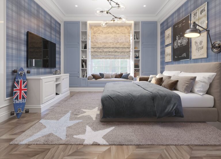 Цветовое оформление стен в дизайне спальни