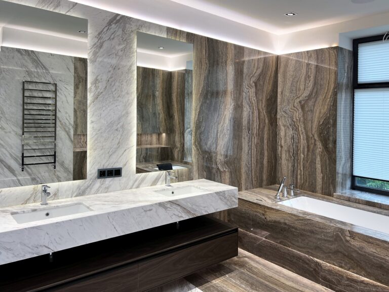 Натуральный камень в ремонте и отделке ванной комнаты