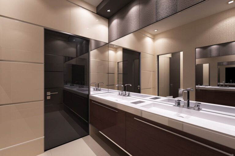 Офисный санузел – дизайн-проект