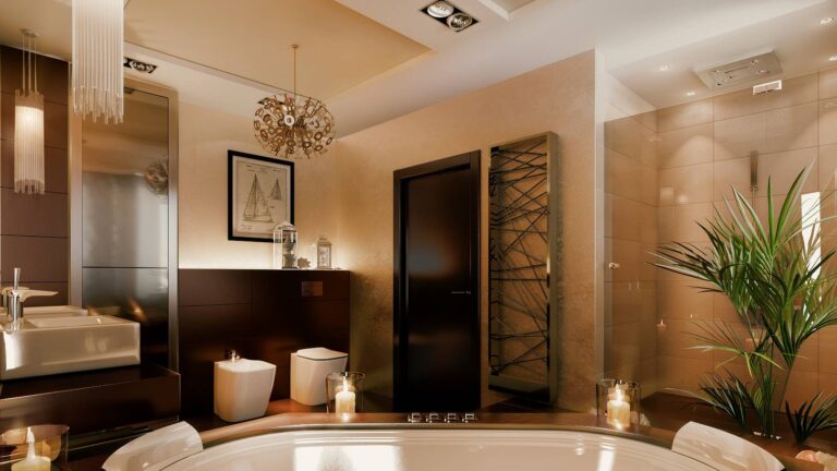 Фото интерьера санузла в таунхаусе