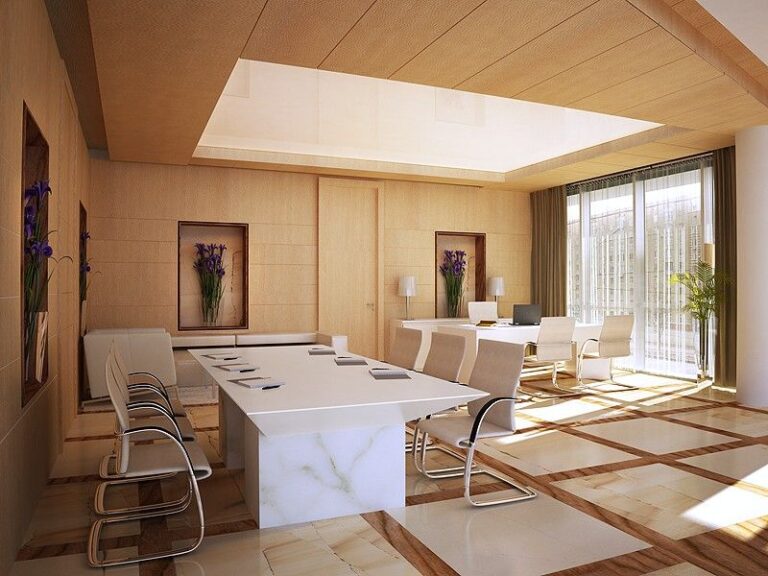 Стиль хай-тек в дизайне интерьера кабинета руководителя