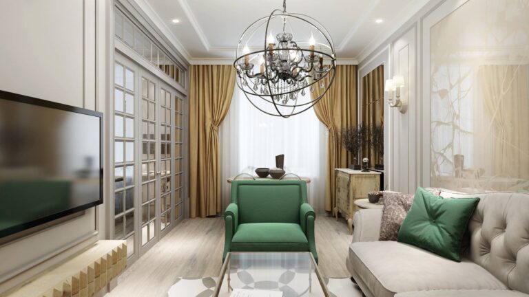 Фото дизайна гостиной в белых оттенках