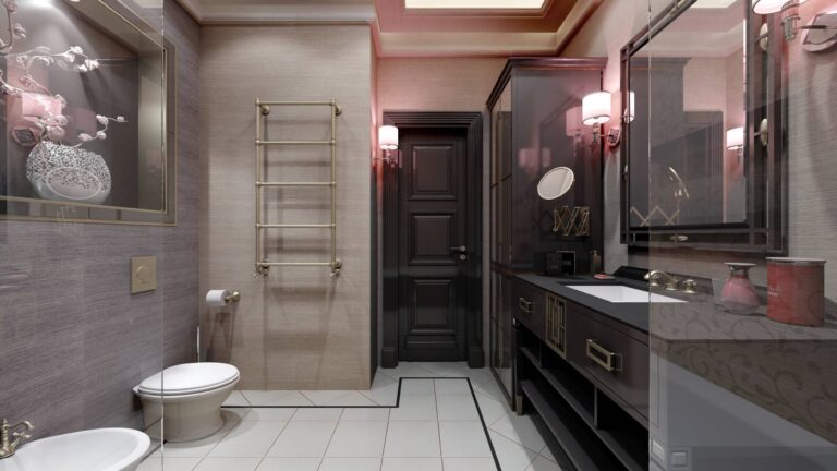 Фото интерьера санузла в натуральных оттенках