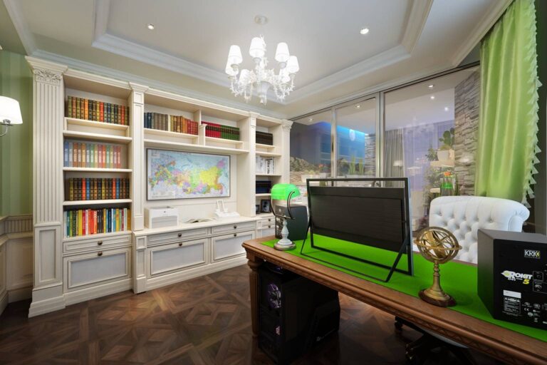 Фото интересного интерьера кабинета