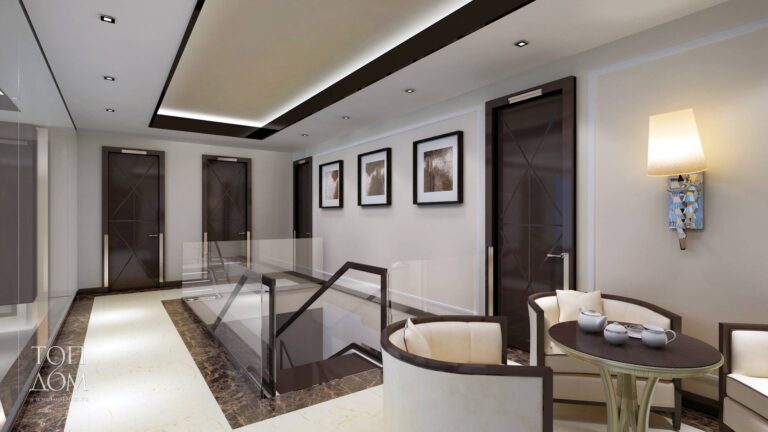 Фото красивого холла на 2-м этаже