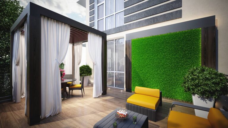 Фото дизайна открытой террасы