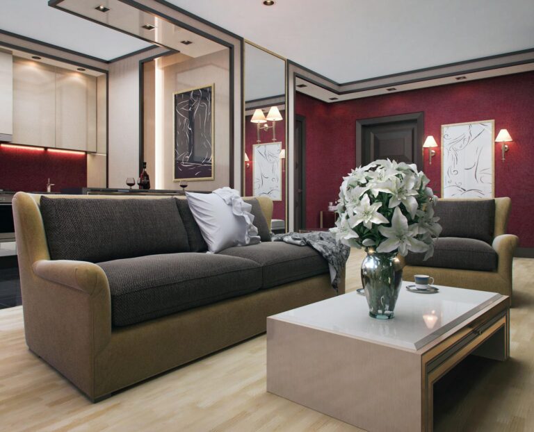 Фото гармоничного дизайна гостиной