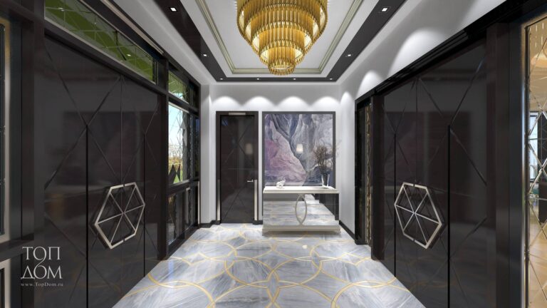 Фото дизайна дверей в интерьере прихожей