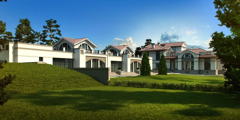 Ландшафтное оформление придомового участка