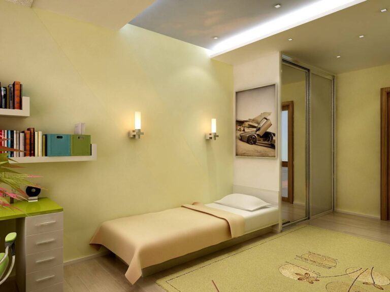 Дизайн интерьера комнаты для мальчика-подростка