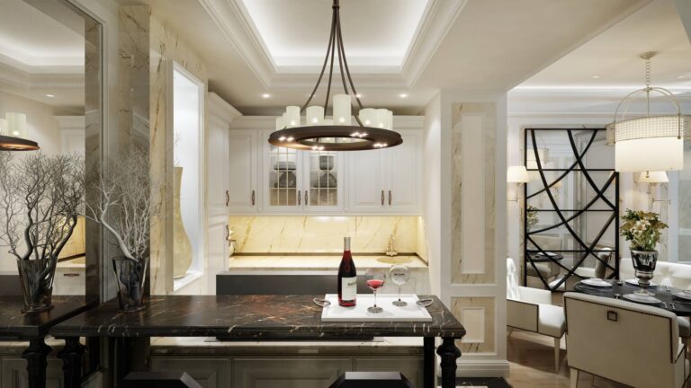 Фото интерьера кухни в натуральных тонах