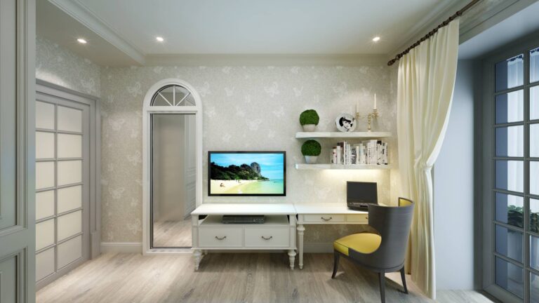 Фото детской комнаты в белых тонах