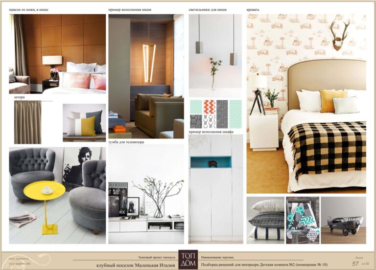 Стилевые решения для детской комнаты