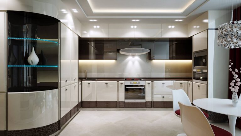 Фото современного оформления кухни