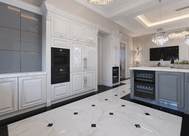 Дизайн кухни с функциональными зонами