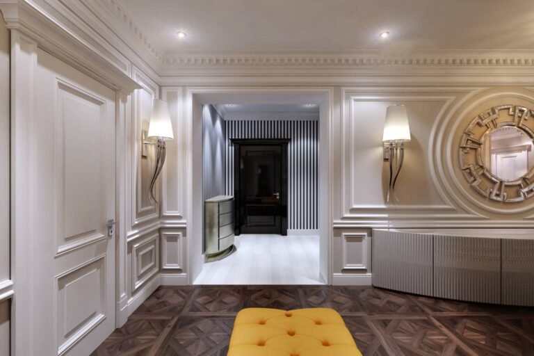 Фото интересного интерьера прихожей