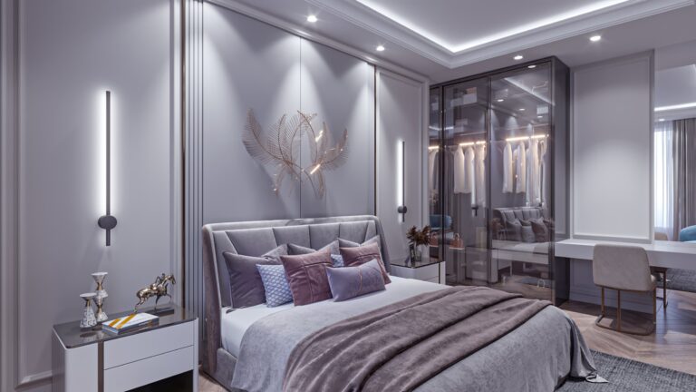 Оформление освещения в дизайне спальни
