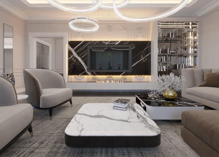 Дизайн мягкого уголка в гостиной комнате