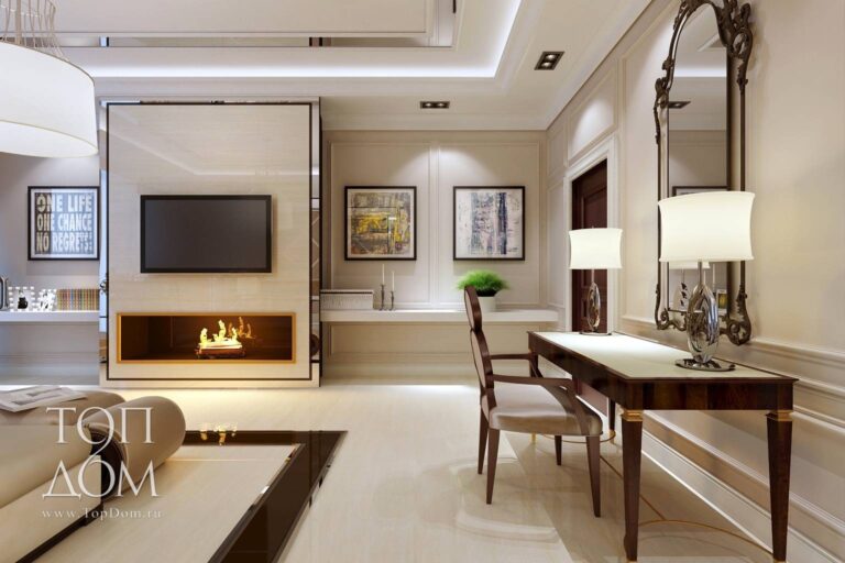 Фото оформления большой спальни в загородном доме