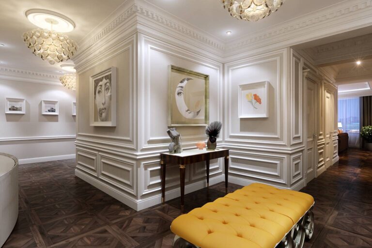 Фото интересного оформления прихожей