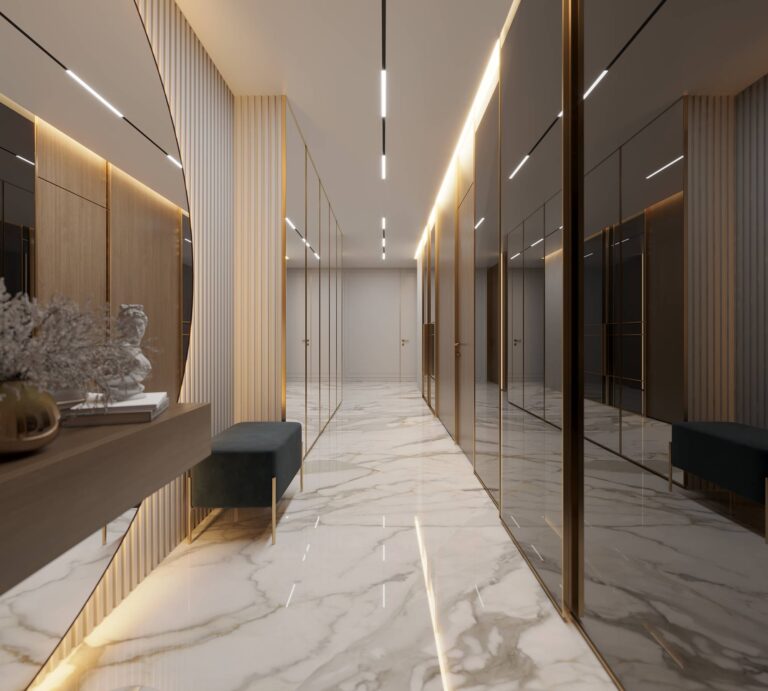 Оформление дизайна холла в квартире