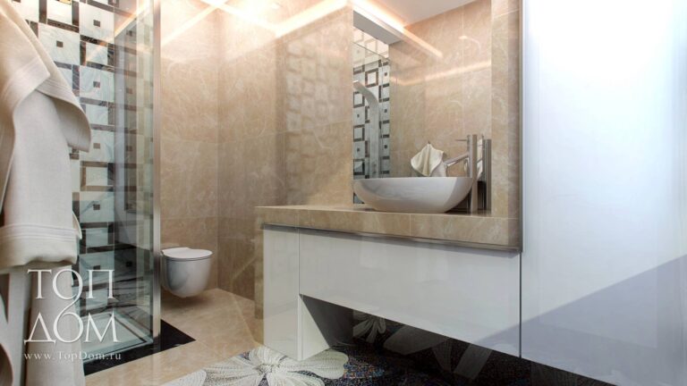 Фото гостевого санузла в таунхаусе